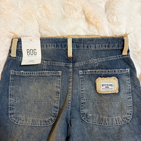 BDG Mixed Media Carpenter Jeans - Picture 3 of 4